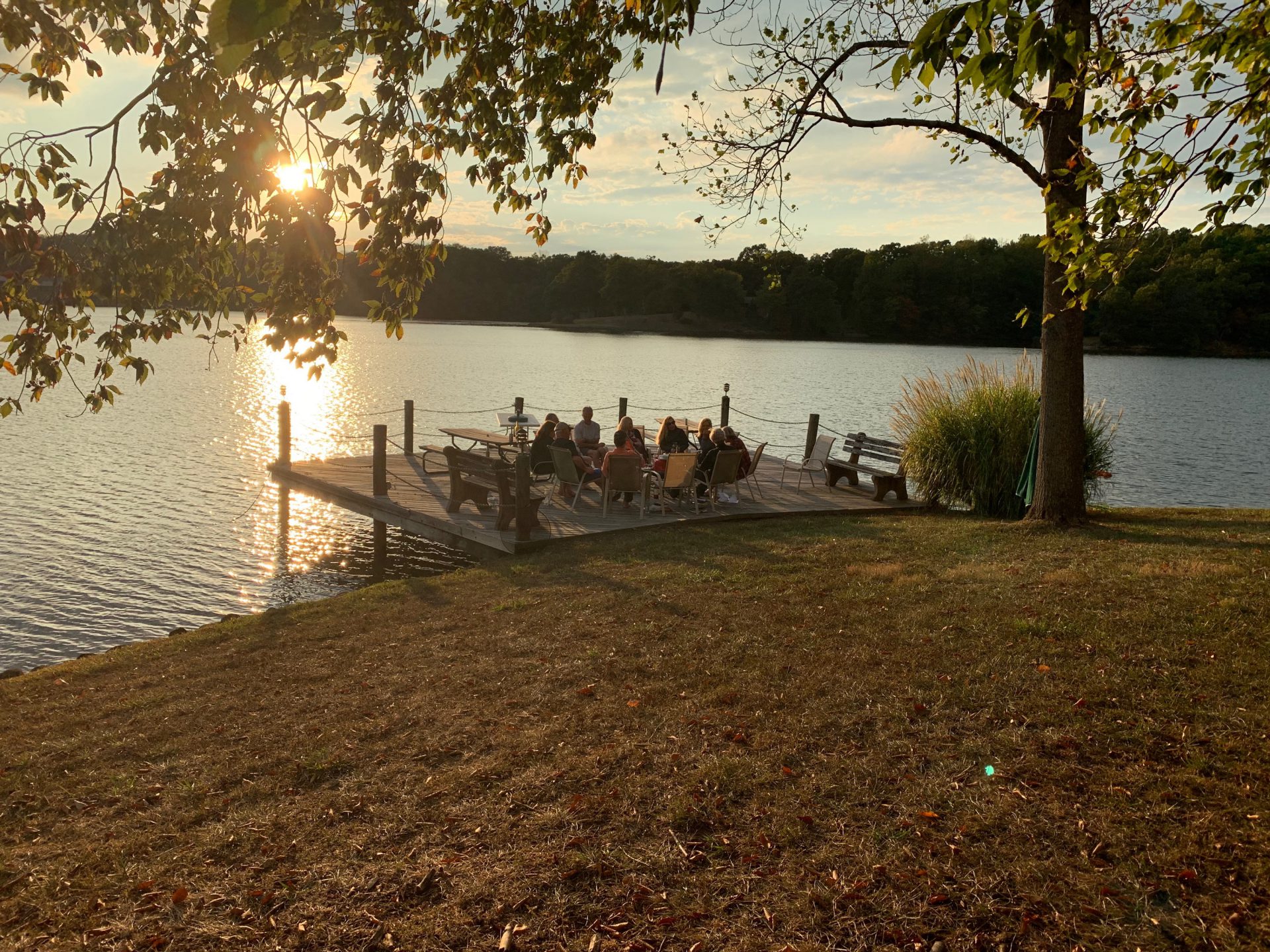 A view of the lake, Camps and Retreats by Terry Goss and Associates